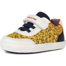 Geox GISLI Boy Sneaker, White/Yellow