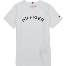Tommy Hilfiger Arched Logo Jersey T-shirt - White
