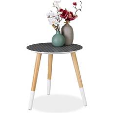 Relaxdays Round Small Table