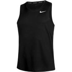 Men - Sportswear Garment Tank Tops Nike Miler Dri FIT Running Tank Top For Men - Black