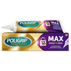 Dentures & Dental Splints Poligrip pack max hold & seal denture fixative adhesive cream