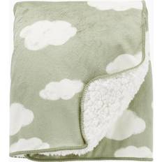 Carter's Baby Boys Clouds Plush Blanket Green Green