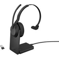 1.0 (mono) Headphones Jabra Evolve2 55 UC Mono USB-A with Charging Stand