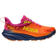 Hoka Orange - Women Running Shoes Hoka Challenger 7 GTX W - Vibrant Orange/Pink Yarrow
