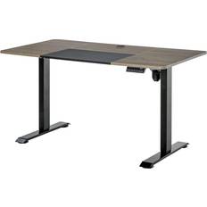 Steel Tables Vinsetto Height Adjustable Standing Writing Desk 70x140cm
