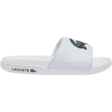 Lacoste Women Slippers & Sandals Lacoste Croco Dualiste Logo - White/Dark Green