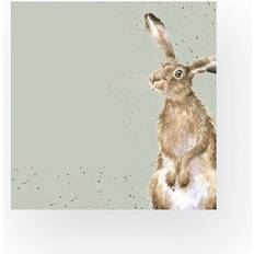 Linen Cloth Napkins Wrendale Designs Pack of 20 The Bee' Hare Cloth Napkin