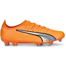 Firm Ground (FG) - Synthetic Football Shoes Puma Ultra Ultimate FG/AG M - Ultra Orange/White/Blue Glimmer