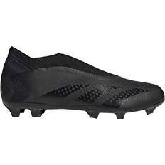 Firm Ground (FG) - Synthetic Football Shoes adidas Predator Accuracy.3 Laceless Firm Ground - Core Black/Cloud White