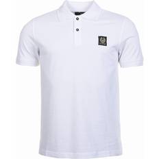 Belstaff Cotton Pique Polo Shirt - White