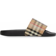 Burberry Slippers & Sandals Burberry Check Sandals Archive - Beige
