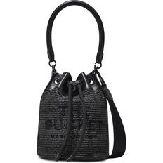 Marc Jacobs Bucket Bags Woven Raffia Bucket Bag black Bucket Bags for ladies