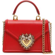 Dolce & Gabbana Red Small Devotion Bag 87124 Rosso Papavero UNI