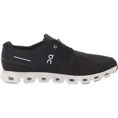 On Black - Men Running Shoes On Cloud 5 M - Black/White