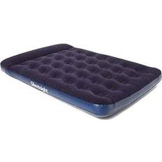 Air Beds Silentnight Camping Collection Flock Airbed Footpump Blue Double