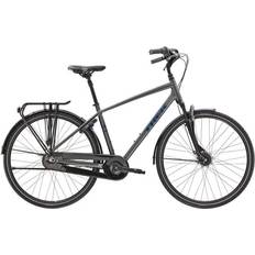 Trek City Bikes Trek District 2 Equipped With Shimano Nexus 7v Lithium City Bike 2022 -Gray Men's Bike