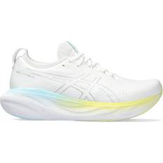 Asics Gel-Nimbus - Women Sport Shoes Asics Gel-Nimbus 25 W - White/Pure Silver