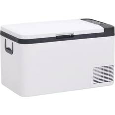 VidaXL Cooler Bags & Cooler Boxes vidaXL Cool Box with Handle Black and White 18 L PP & PE