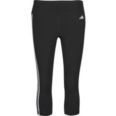 Adidas L - Sportswear Garment Trousers & Shorts adidas Train Essentials 3-Stripes High-Waisted 3/4 Leggings