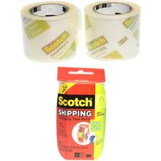Scotch Easy-Grip Packaging Tape 1.88 in. x 600 in. refill rolls 2 pack DP-1000-RR-2