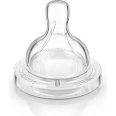 Philips Avent Anti-colic Baby Bottle Newborn Flow Nipple, 2pk, SCF421/27