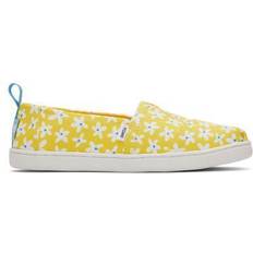 Espadrilles Children's Shoes Toms Alpargata Girls Toddler Yellow Slip On