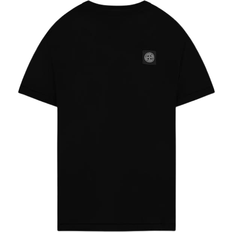 Stone Island Men T-shirts & Tank Tops Stone Island Patch Logo T-shirt - Black