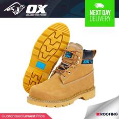 OX Safety Boots OX Nubuck Safety Boots Honey
