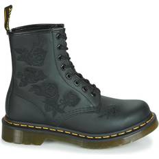 Synthetic Lace Boots Dr. Martens 1460 Vonda Mono - Black Softy