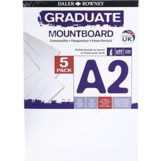 Daler Rowney Graduate Mountboard Packs A2 White