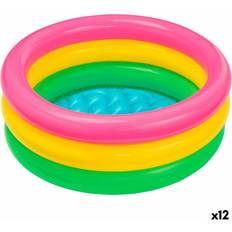 Intex Oppustelig Pool til Børn Sunset Glow Ringe 61 x 22 x 61 cm 28 L 12 enheder