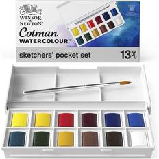 Water Colours Winsor & Newton Cotman Watercolours Sketchers' Pocket Set 13-pack