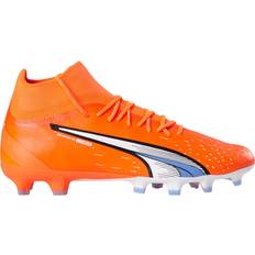 Artificial Grass (AG) - Men Football Shoes Puma Ultra Pro FG/AG M - Ultra Orange/White/Blue Glimmer