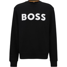 Hugo Boss Jumpers HUGO BOSS Webasic Relaxed Fit Sweatshirt - Black