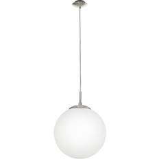 White Pendant Lamps Eglo Rondo Pendant Lamp 30cm