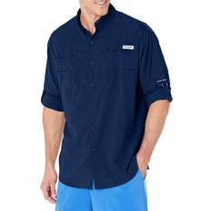 Columbia Men’s PFG Tamiami II Long Sleeve Shirt, Carbon