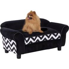 Dog Beds,Dog Blankets & Cooling Mats Pets Pawhut Dog Sofa Cat Couch Bed for Dogs Sponge Cushion