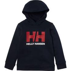 Helly Hansen Kid's Logo Hoodie - Navy (40453-597)