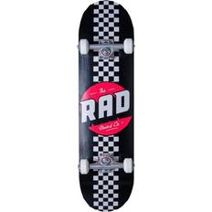 RAD Board Co. Unisex – Erwachsene Checker Stripe Schwarz, 7.25"
