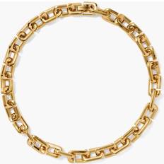 Marc Jacobs Gold ' The Chain Link' Necklace 710 Gold UNI