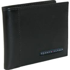 Tommy Hilfiger Wallets Tommy Hilfiger Men's Leather Cambridge Bifold Passcase Wallet - Black