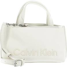 Calvin Klein Handbags Calvin Klein Recycled Mini Tote Bag - Dark Ecru