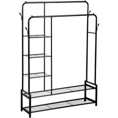 Clothes rail with shelves House of Home Freestanding Clothes Rack 118x169cm