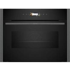60 cm - Built in Ovens - Electricity Neff C24MR21G0B Compact 45cm Grey, Black