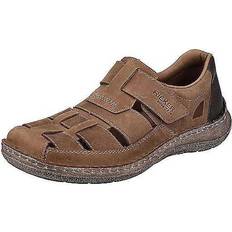 Rieker Trainers Rieker Brown, 46 Mens 03078 Extra Wide Fit Jesus Sandals Shoes