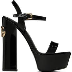 Dolce & Gabbana Heeled Sandals Dolce & Gabbana Calfskin - Black