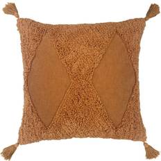 Furn Tufted Diamond Cushion Ginger Ginger Complete Decoration Pillows Brown