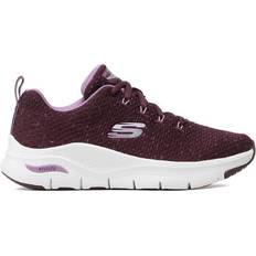 Skechers Brown Trainers Skechers Arch Fit Glee For All W - Plum