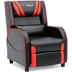 Red Gaming Chairs Ranger S Pushback Recliner Chair Black and Red