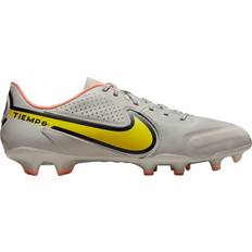 Leather - Multi Ground (MG) Football Shoes Nike Tiempo Legend 9 Academy MG - Phantom/Sunset Glow/Yellow Strike